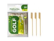 Espeto Bambú Golf Petiscos Lanches 9 Cm 100 Unidades - Natural Produtos