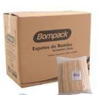 Espeto de bambu 25cm 1000unidades - Bompack