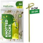 Espeto de Bambu Golf 15cm c/50 un Natural - CEPEL MOBILE