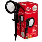 Espeto de Jardim 5W com luz branca morna 3.000k Bivolt Kian