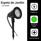 Espeto De Jardim LED SMD 5W Cor Verde Luz Forte