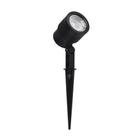 Espeto De Led Jardim Preto 6W 3000K Luz Amarela Ip65 - Pix Iluminação