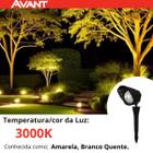 Espeto Hummer Luz Led Para Jardim Vasos/ flor 5w Uso Externo ip65 Avant