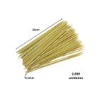 Espetos De Bambu Para Churrasco: 2000 Unidades de 25cm por 4,5mm