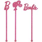 Espetos DecoPac Barbie para bolos, cupcakes e muito mais Pacote com 36