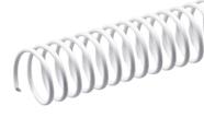 Espiral Para Encadernação 09mm Branco Até 50 Fls 100 Unids. - Marketmil