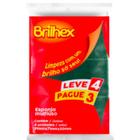 Esponja Brilhex Multiuso 4un