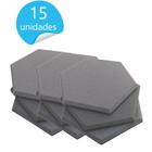 Esponja de absorção de som hexagonal para salas de reuniões