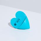 Esponja de Silicone Para Limpeza Facial Azul Heart Sponge