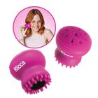 Esponja Facial Polvo de Silicone Rosa Espolvinha de Limpeza Ricca