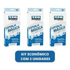 Esponja Mágica Super Limpeza Kit 3 Embalagens