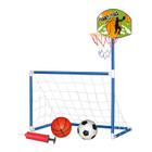 Esporte Infantil Trave 2 Em 1 Basquete E Futebol - Dm Toys