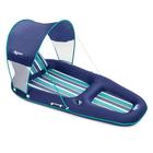 Espreguiçadeira Flutuante de Piscina Aqua Ultimate UPF 50 e Porta-copos - Azul