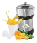 Espremedor Extrator Sucos Laranja Inox Profissional 500w