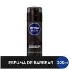 Espuma de Barbear NIVEA Men 200ml Deep Black