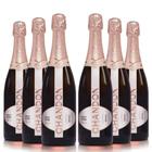 Espumante Chandon Brut Rosé 750ml com 6 Unidades