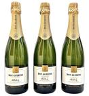 Espumante Don Guerino Brut Branco Chardonnay Kit Com 3 Garrafas Oferta