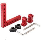 Esquadro Angular Com 2 Grampos 90 Graus Com Escala Gabarito