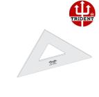 Esquadro de Acrílico Trident 26cm - sem Escala - Ref.2526