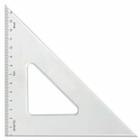 Esquadro Desetec Trident Acrílico Com Gravação 45º 21CM 1521