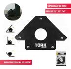 Esquadro magnético 30 kg - em-9030 - SUPER TORK