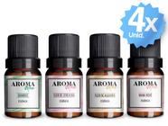 Essencia Aromatizador Aroma Max 10 Ml Top 4 Mais Vendidas