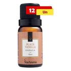 Essência Black Vanilla 12 X 10ml - Via Aroma