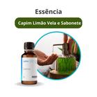 Essência Capim Limão Vela e Sabonete FRASCO PL 1L