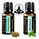 Essência da Tranquilidade Kit Melissa e Camomila para um Equilíbrio Perfeito