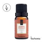 Essencia jasmim e sandalo via aroma 10ml