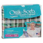 Essential Medical Supply Quik Sorb Underpad 34X36 xadrez 1 cada da Essential Health Products (pacote com 6)