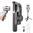 Estabilizador Gimbal L08 Anti-vibração Estável Selfie Preto