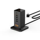 Estação de carregamento de mesa TESSAN 65W Carregador rápido USB de 6 portas