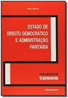 Estado de direito democratico e administracao pari - ALMEDINA