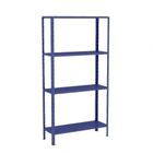 Estante Aço 4 Prateleiras Eaf006 Azul - ELITE AÇO