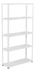 Estante Aço Branco 5 Prateleiras 180x90x30cm Até 70kg/prat - Art Plan