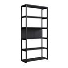 Estante Closet Tubular Miami Preto 120cm