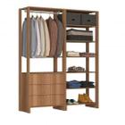 Estante Closet Yes 160cm com 3 Gavetas e 6 Nichos - Montana