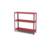 Estante de Aço Multiuso Baixa Pandin 90 cm Vermelho