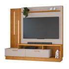 Estante Home p/TV até 49" Despertar JCM Cinamomo c/Off/White