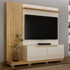 Estante Home para Tv até 80 Polegadas Santiago - Valdemóveis - Off White/Cinamomo