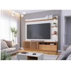 Estante Home Theater Ambiente Campeche Freijó Off White Matte - Colibri