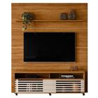 Estante Home Theater com Bancada Frizz Prestige Naturale Off White Madetec