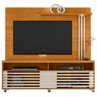 Estante Home Theater Frizz Cinamomo Off White Madetec