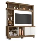 Estante Home Theater Mali Carvalho Oak Off White Móveis Leão - MOVEIS LEAO