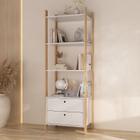 Estante Modular Essenza com 3 Prateleiras com 2 Gavetas