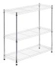 Estante Organizadora Multiuso Aço Cromado 90X90X35Cm Deluxe - Spaceo