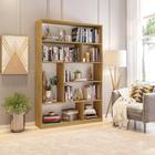 Estante para Livros 180cmx120cm 4 Prateleiras Seattle Yescasa