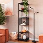 Estante Paricel Preta 40 cm