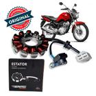 Estator Magneto Servitec Honda CG 125 Fan 125 (09-15) 12 Bobinas